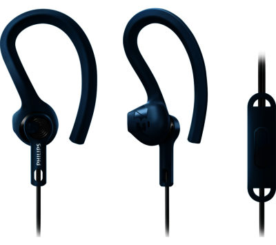 PHILIPS  ActionFit SHQ1405BL/00 Headphones - Blue